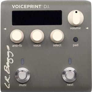 L.R. Baggs Voiceprint DI Acoustic Guitar Impulse Response Effects Pedal