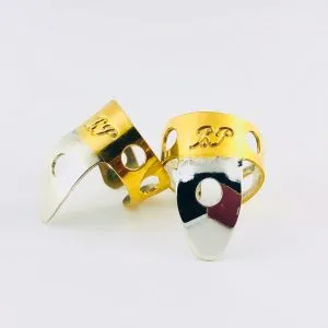 Gold Plated BP Signature Picks (One Pair)